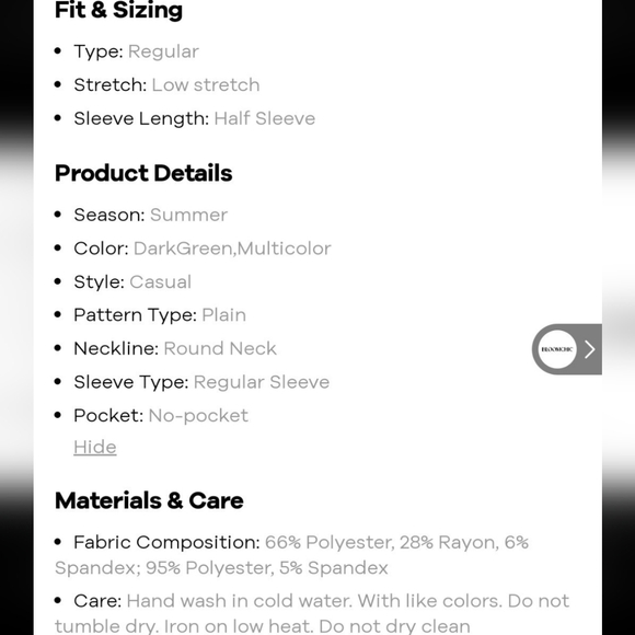 BloomChic Super Soft Essentials Striped Contrast Raglan Sleeve T-shirt 14-16 - Picture 9 of 13